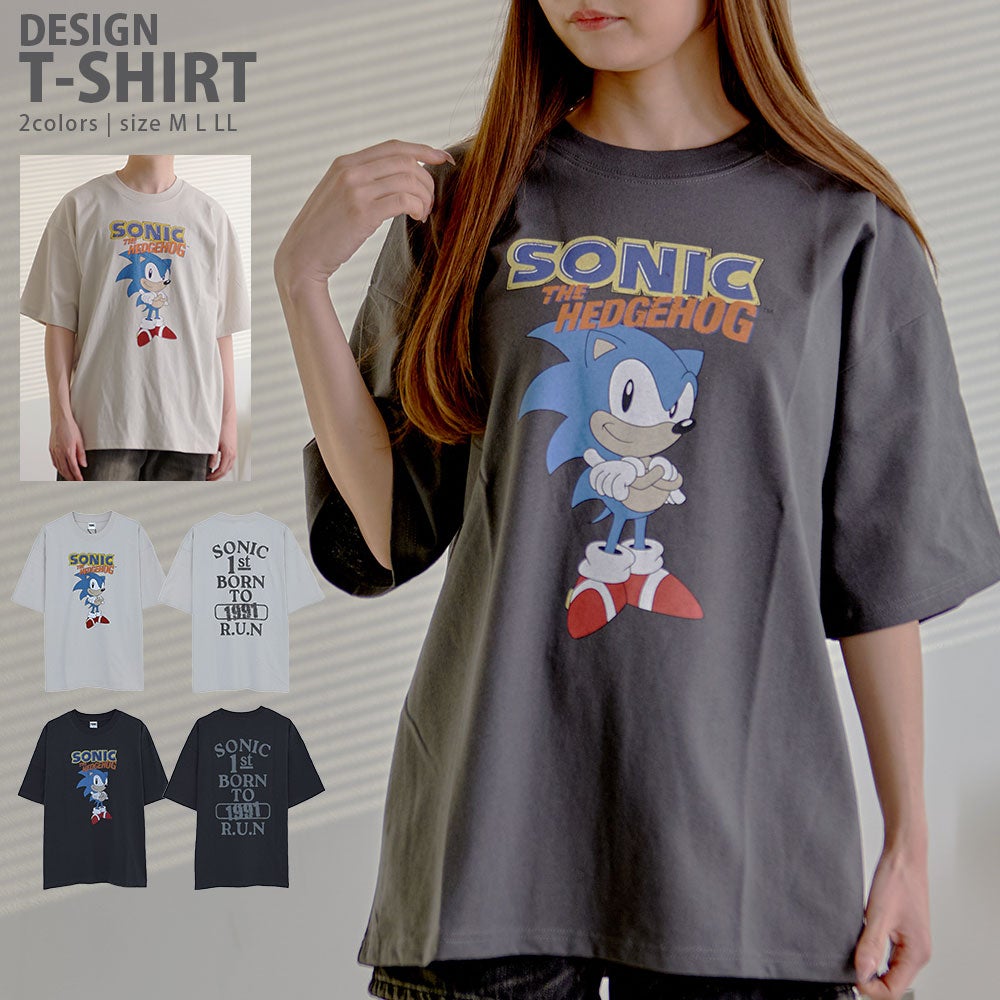 SB Select【シルバーバレットセレクト】SONIC クラシックソニック半袖Tシャツ