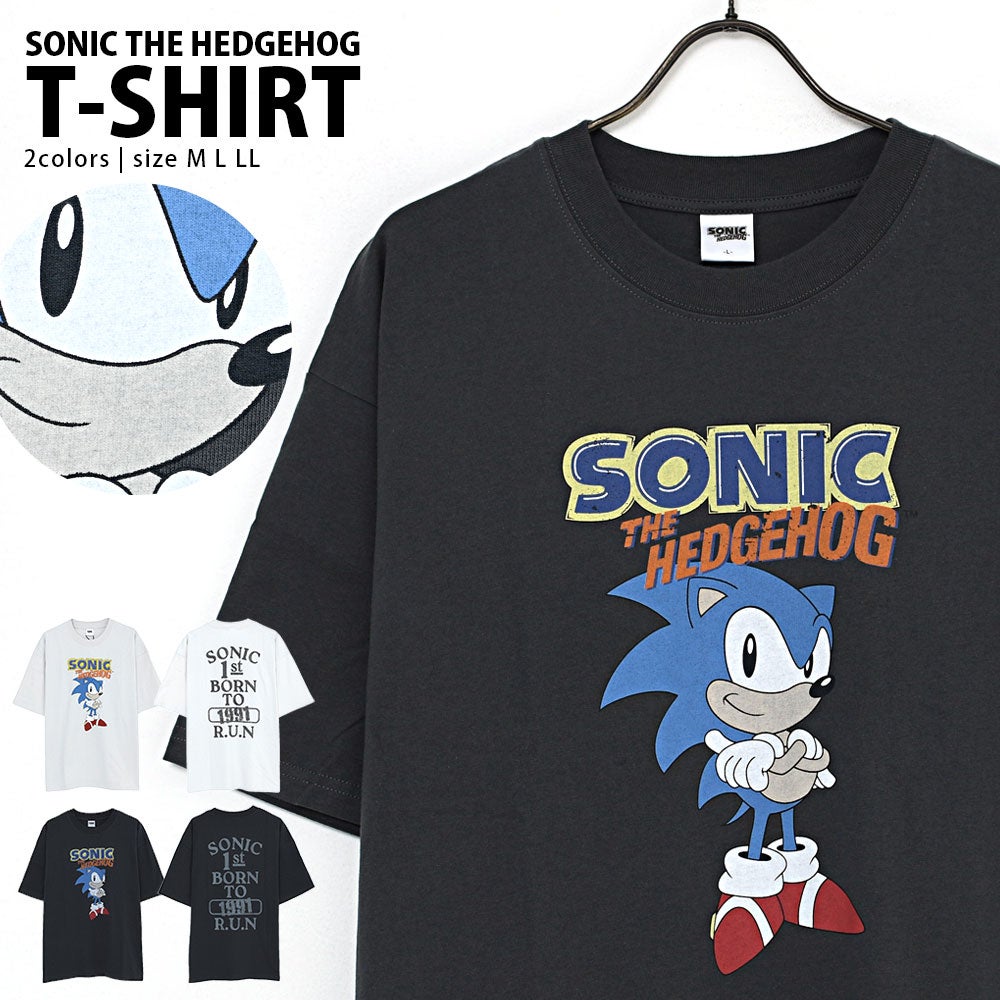 SB Select【シルバーバレットセレクト】SONIC クラシックソニック半袖Tシャツ