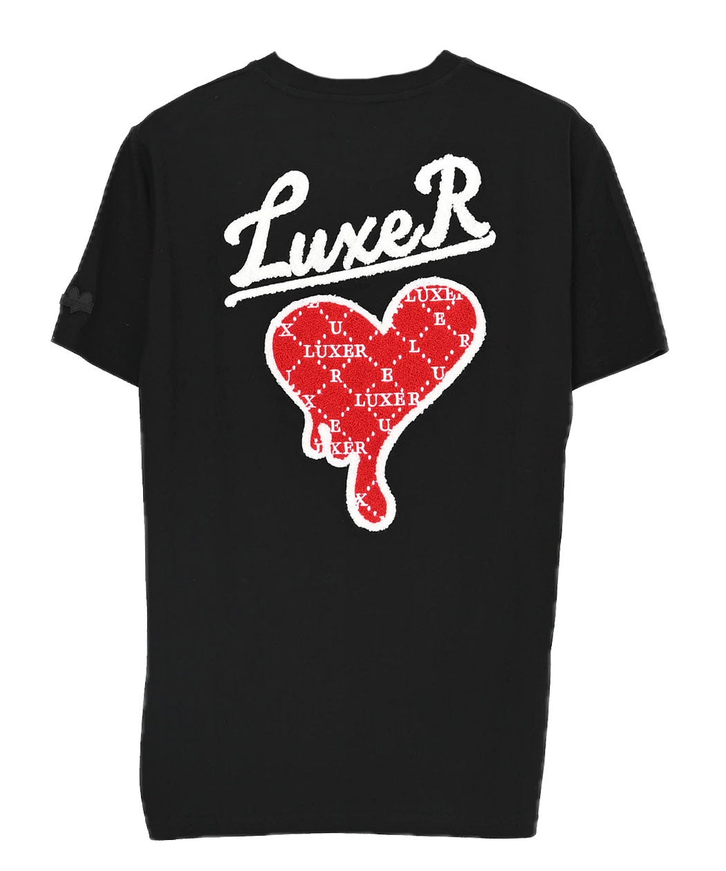✨美品✨LUXE/R ラグジュ セットアップ 半袖 立体ロゴ Ｌサイズ 赤 LUXE/R【ラグジュ】ドロップサガラハート半袖Tシャツ/全3色 | SILVER