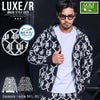 LUXE/R【ラグジュ】総柄ジャガードジップパーカー
