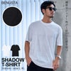 BENUSTA【ベヌスタ】総シャドーデザインTシャツ