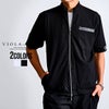 VIOLA【ヴィオラ】JQフルZIP UP 半袖ジャケット