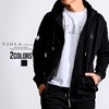 VIOLA【ヴィオラ】カットJQフルZIP長袖パーカー