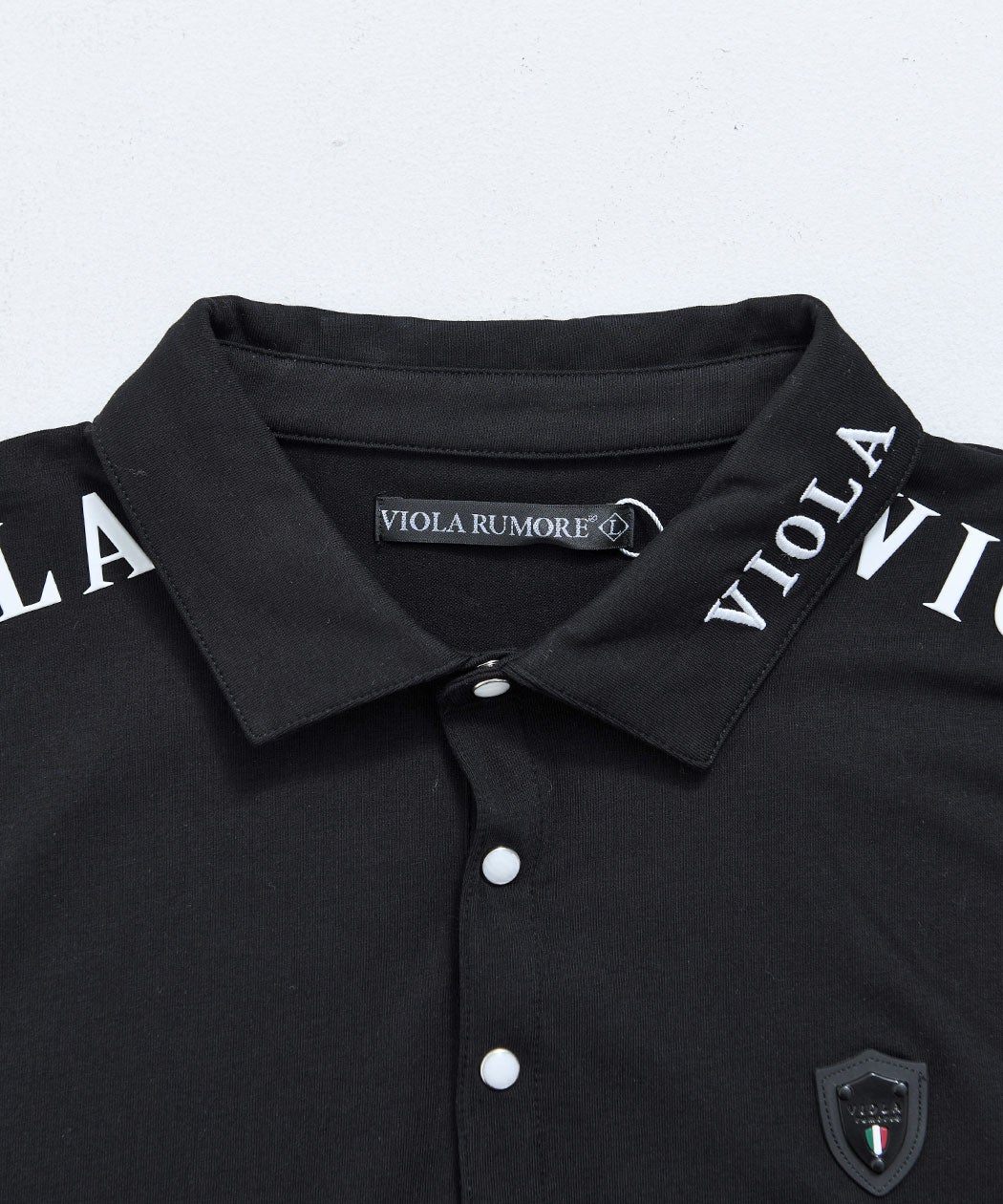 SALE】VIOLA【ヴィオラ】PRINT共地襟ポロシャツ/全3色 | SILVER BULLET
