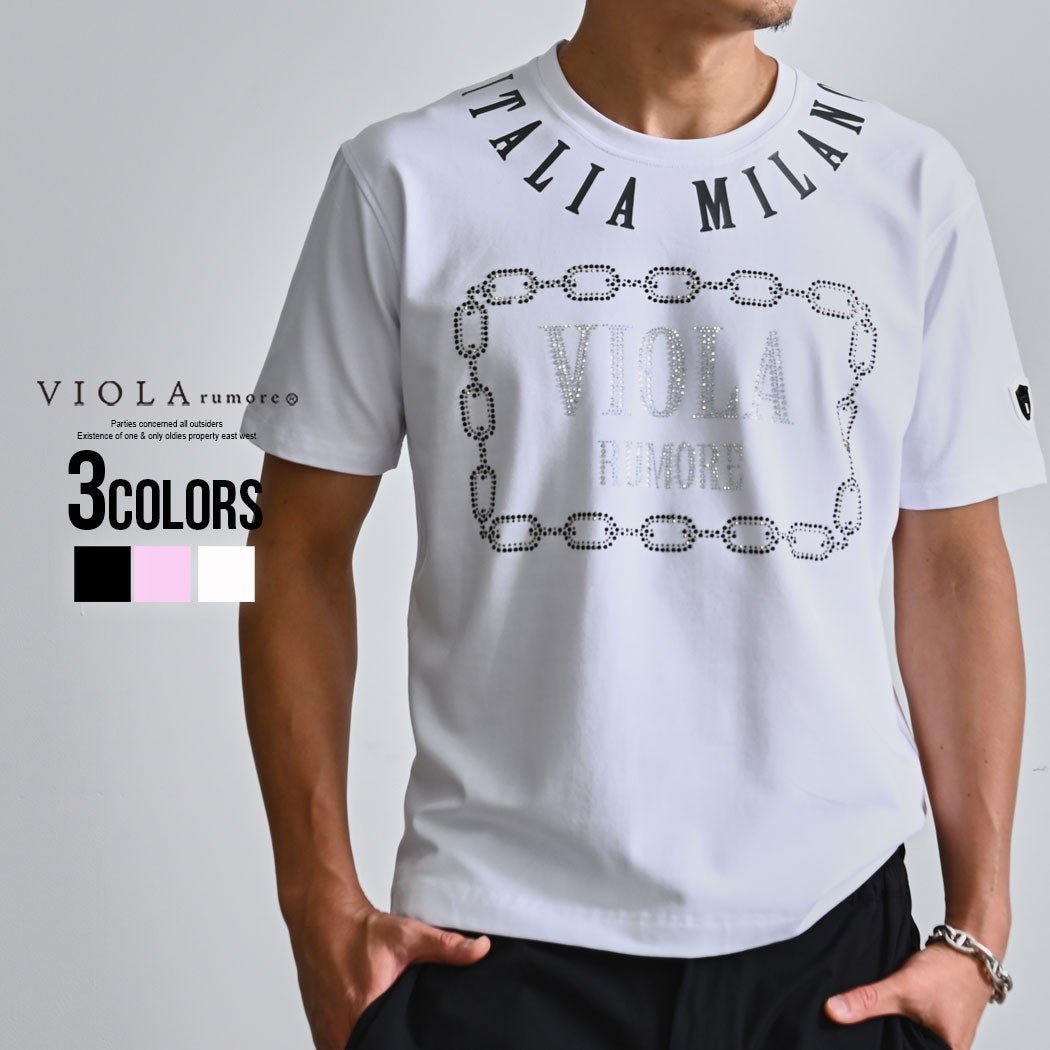 VIOLA【ヴィオラ】PRINT CN-T半袖Tシャツ/全3色 | SILVER BULLET