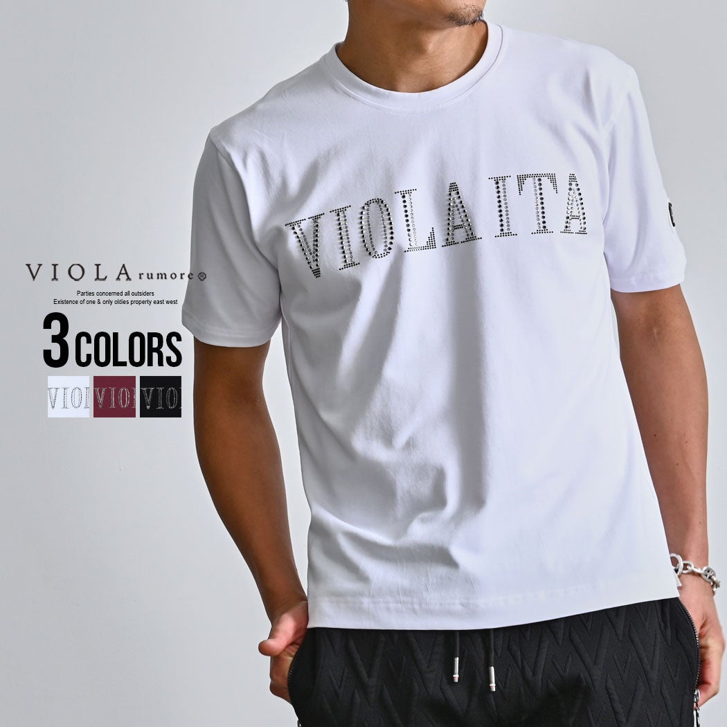 VIOLA【ヴィオラ】PRINT ZIP UP半袖Tシャツ