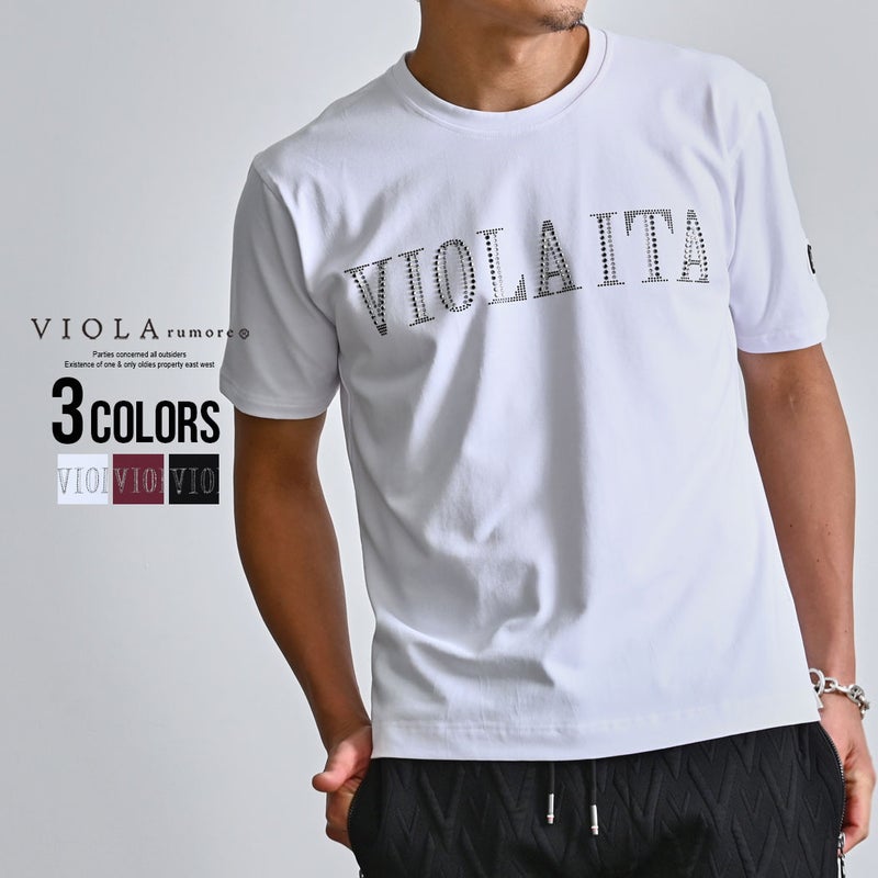 VIOLA【ヴィオラ】PRINT ZIP UP半袖Tシャツ