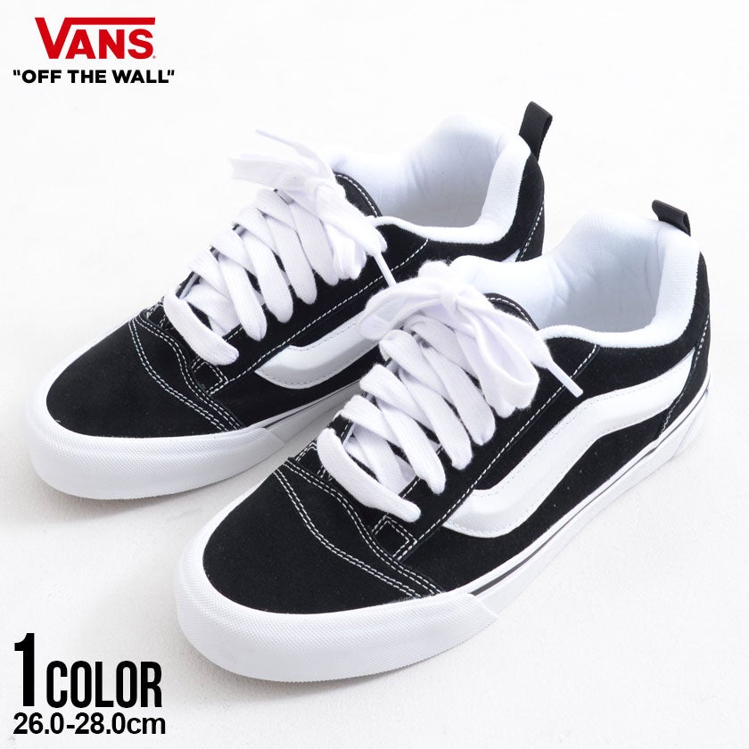VANS【バンズ】KNU SKOOL BLACK/TRUE WHITE