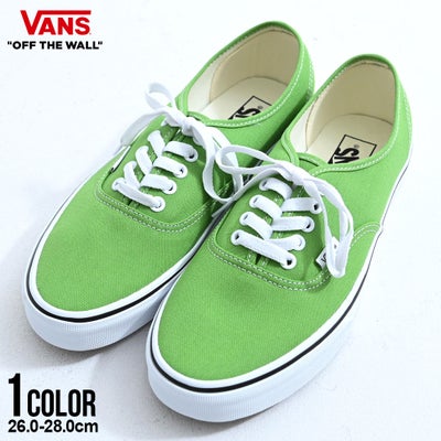VANS【バンズ】Authentic COLOR THEORY Lime Burst