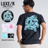 LUXE/R【ラグジュ】ゴムラバープリント半袖Tシャツ