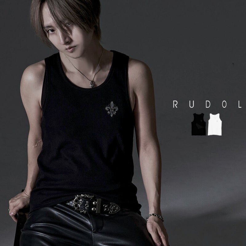 SB Select【シルバーバレットセレクト】RUDOL ラインストーンテレコタンクトップ