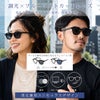 SB select【シルバーバレットセレクト】ウェリントンサングラス(調光・ブルーライトカット)