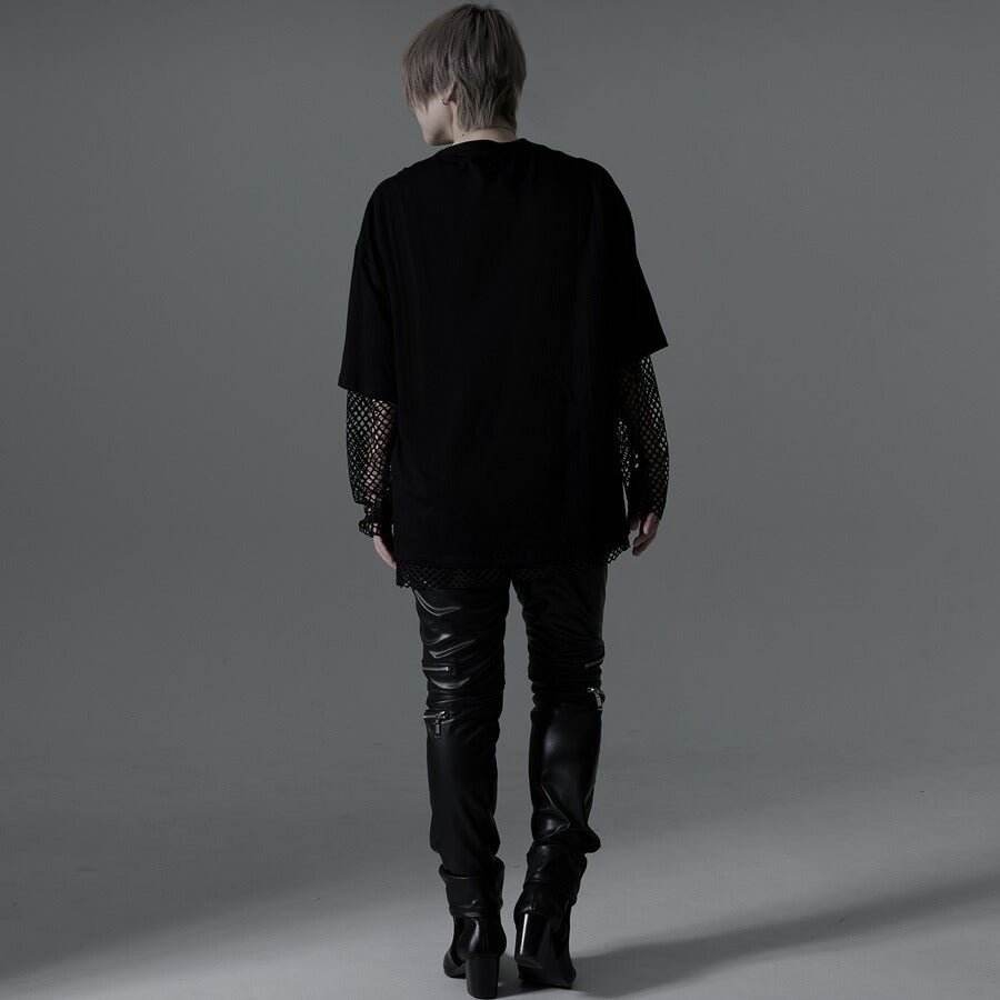 PSYCHO NATION【サイコネーション】メッシュアンサンブルTシャツ/全2色