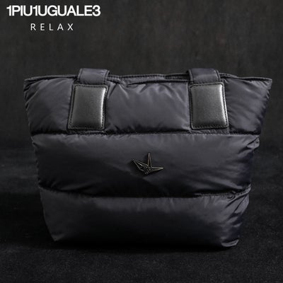 1PIU1UGUALE3 RELAX【ウノピゥウノウグァーレトレリラックス】PUFFY NYLON MINI TOTE BAGトートバッグ