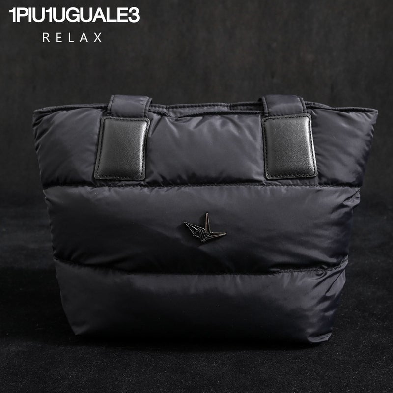 1PIU1UGUALE3 RELAX【ウノピゥウノウグァーレトレリラックス】PUFFY NYLON MINI TOTE BAGトートバッグ
