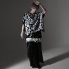 Amina【アミナ】タイダイ染め変形ポンチョトップス