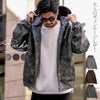 CavariA【キャバリア】ケミカルPU ZIP長袖パーカー