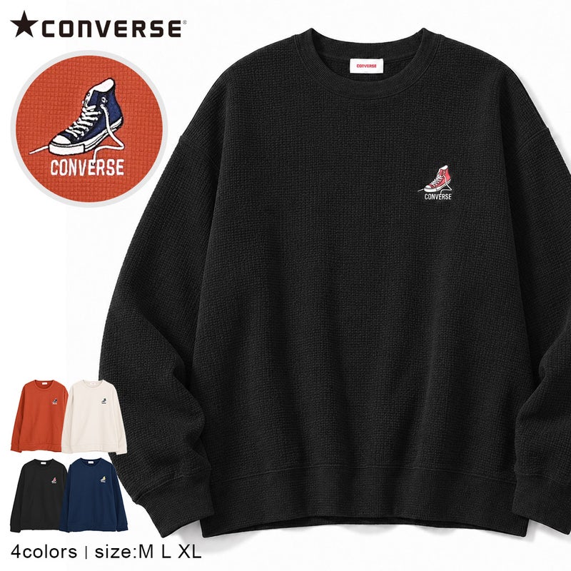 CONVERSE【コンバース】ワッフルフリースシューズEMBクルースウェット