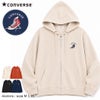CONVERSE【コンバース】ワッフルフリースシューズEMBフルジップパーカー