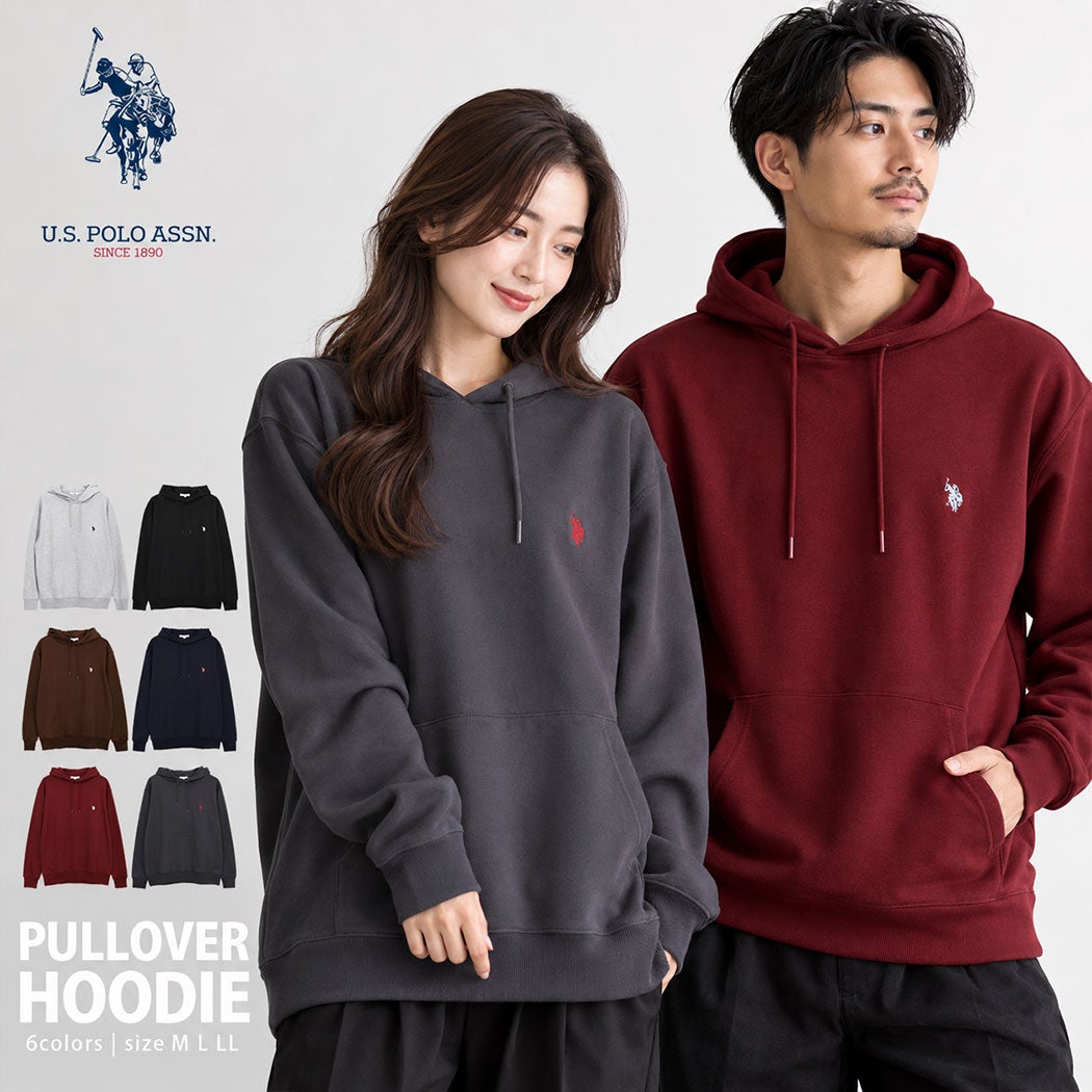U.S. POLO ASSN.【ユーエスポロアッスン】プルフーディー