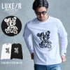 LUXE/R【ラグジュ】PU BEARワッペン総柄刺繍長袖Tシャツ