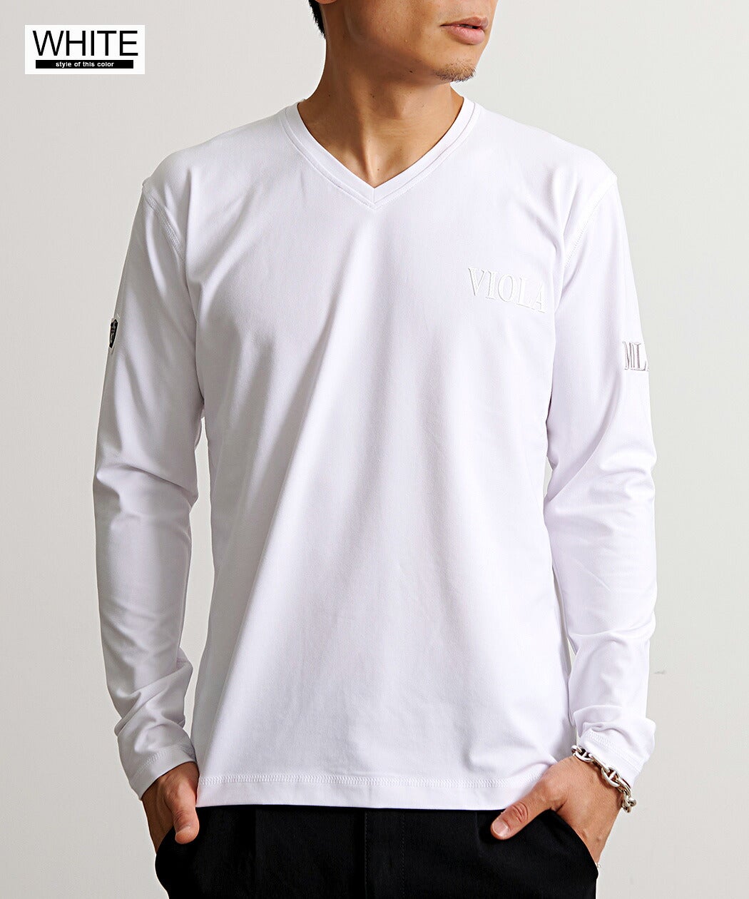 VIOLA【ヴィオラ】P.T入りVN長袖Tシャツ/全3色 | SILVER BULLET