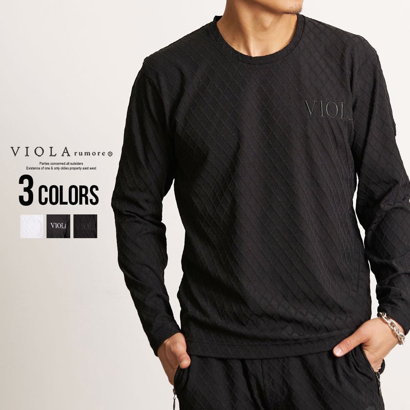 VIOLA【ヴィオラ】V-JQ CN長袖Tシャツ